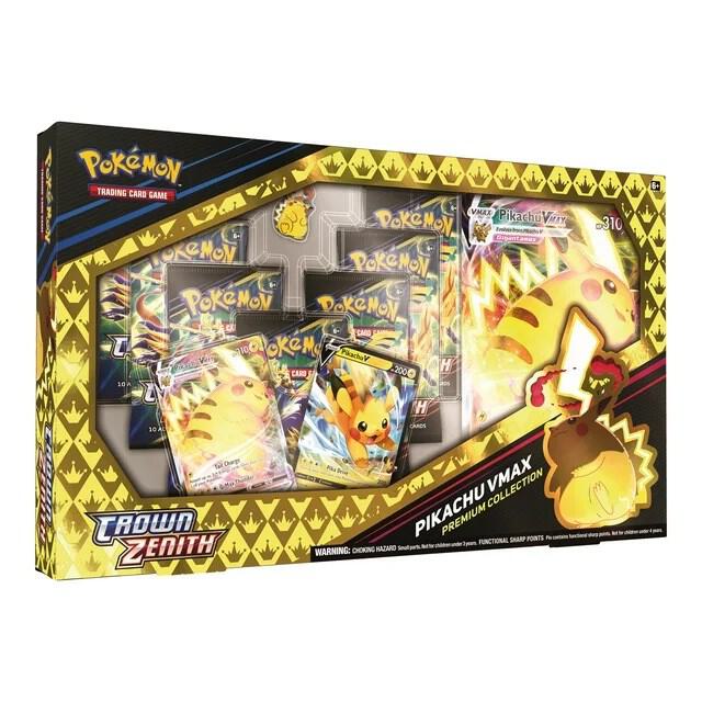 Pokemon TCG Crown Zenith Crown Zenith Pikachu VMAX Premium Collection sealed box