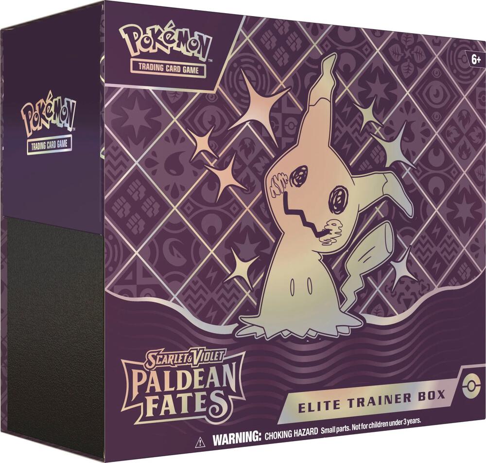 Pokemon TCG Paldean Fates Paldean Fates Elite Trainer Box sealed box