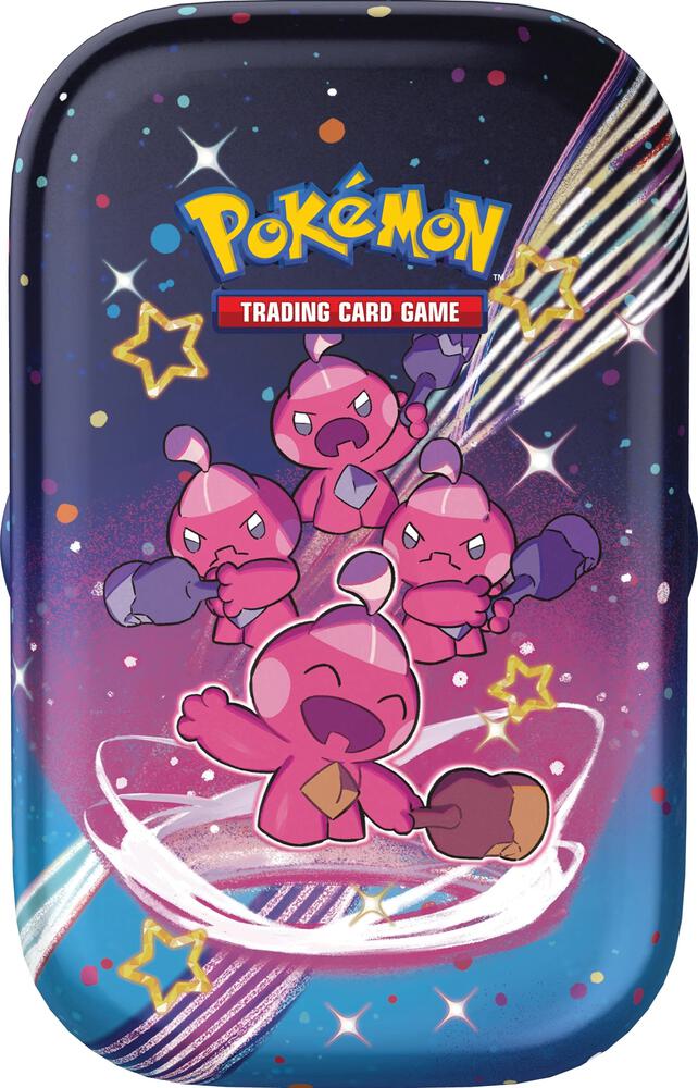 Pokemon TCG Paldean Fates Paldean Fates Mini Tin Tinkatink trading card product