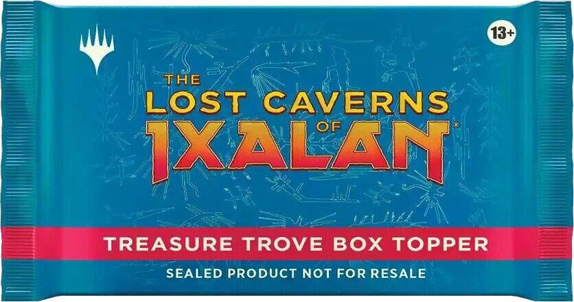 Magic the Gathering The Lost Caverns of Ixalan The Lost Caverns of Ixalan Treasure Trove Box Topper Pack sealed box