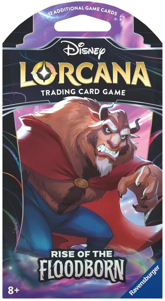 Disney Lorcana Rise of the Floodborn Rise of the Floodborn Sleeved Booster Pack booster pack
