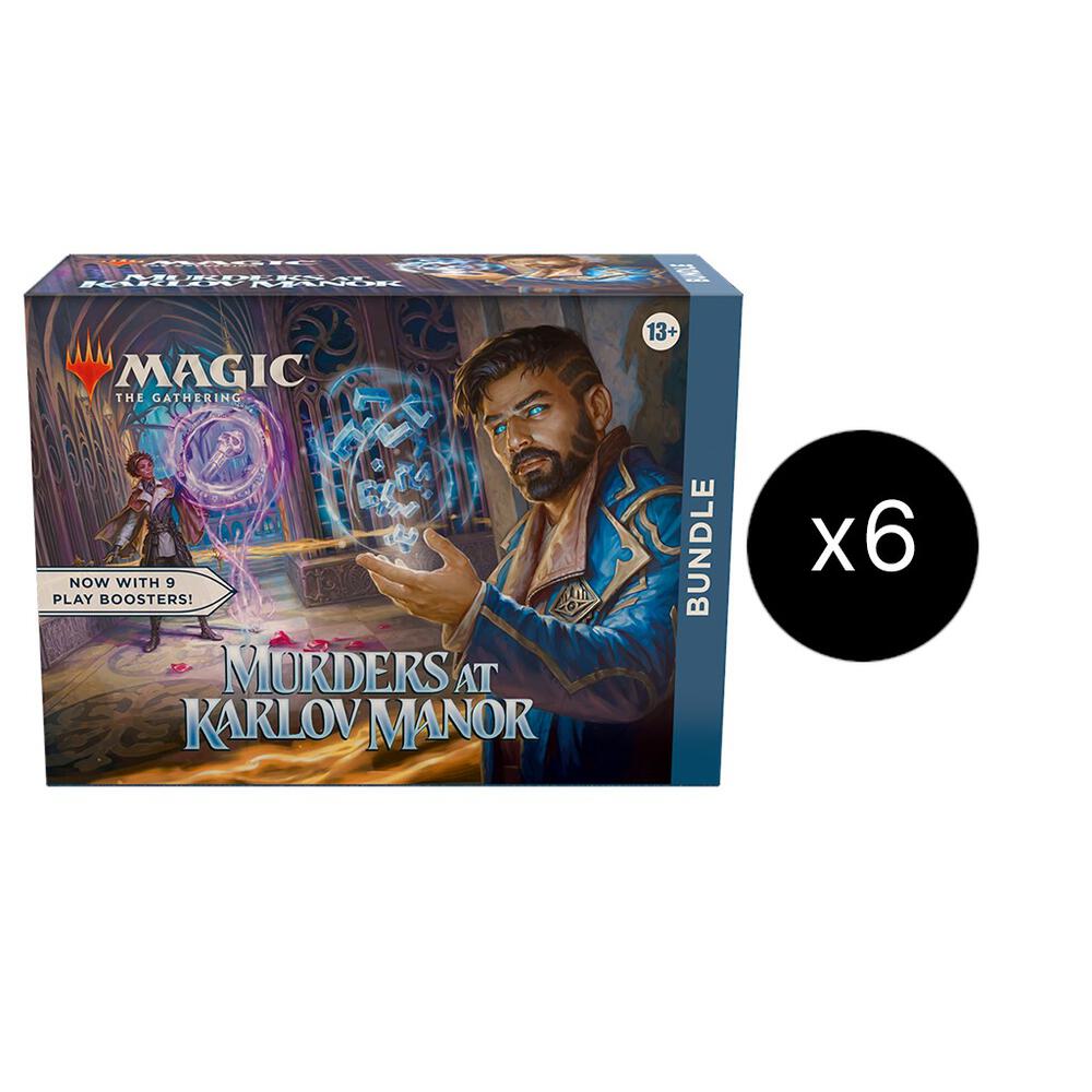 Magic the Gathering Murders at Karlov Manor Murders at Karlov Manor Bundle Case sealed box