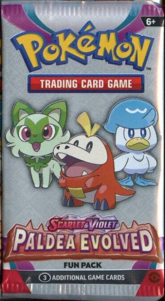 Pokemon TCG Paldea Evolved Paldea Evolved Fun Pack booster pack