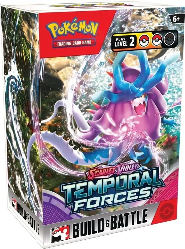 Pokemon TCG Temporal Forces Temporal Forces Build and Battle Box sealed box