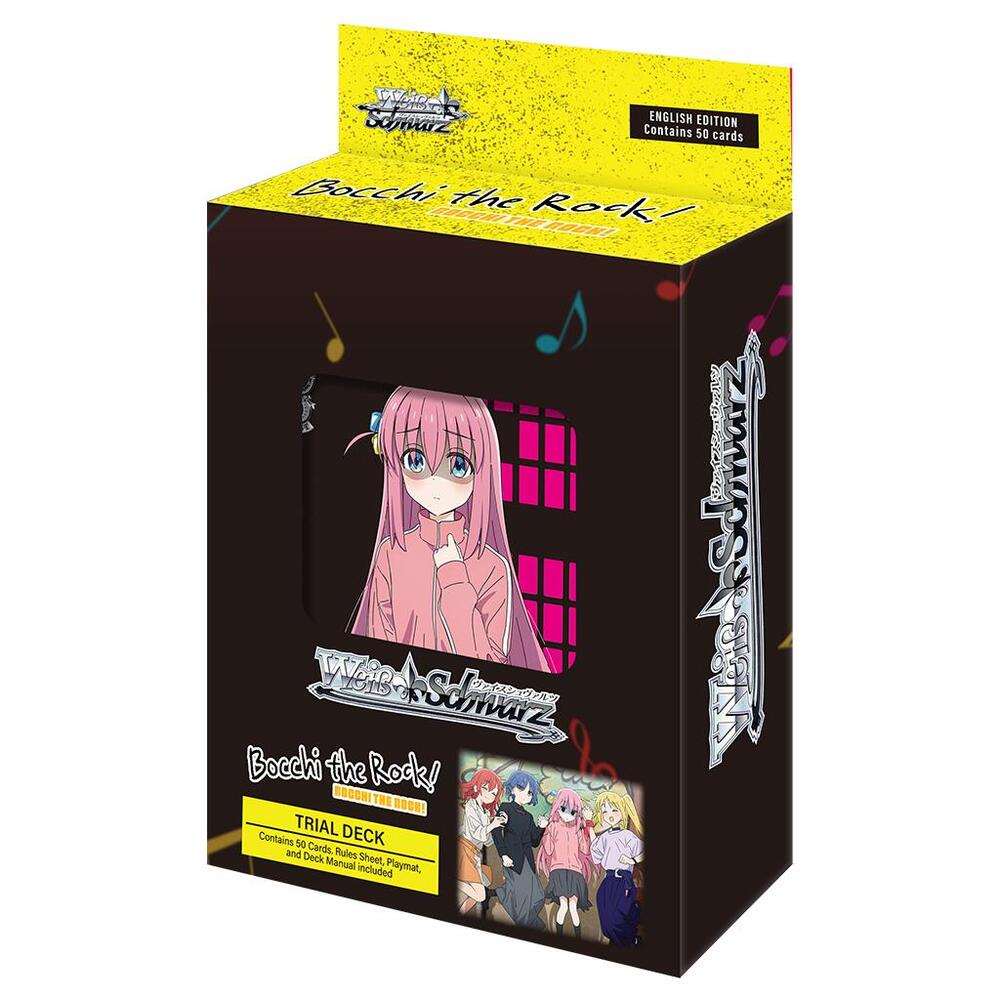 Weiss Schwarz BOCCHI THE ROCK BOCCHI THE ROCK Trial Deckplus deck product