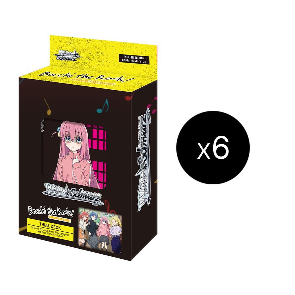 Weiss Schwarz BOCCHI THE ROCK BOCCHI THE ROCK Trial Deckplus Display deck product