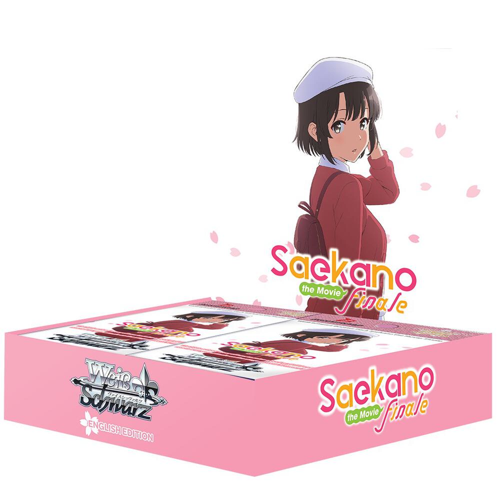 Weiss Schwarz Saekano the Movie Finale Saekano The Movie Finale Booster Box sealed box