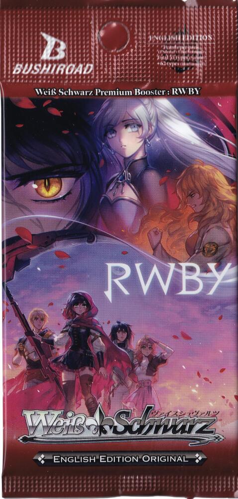 Weiss Schwarz RWBY Premium Booster RWBY Premium Booster Pack booster pack