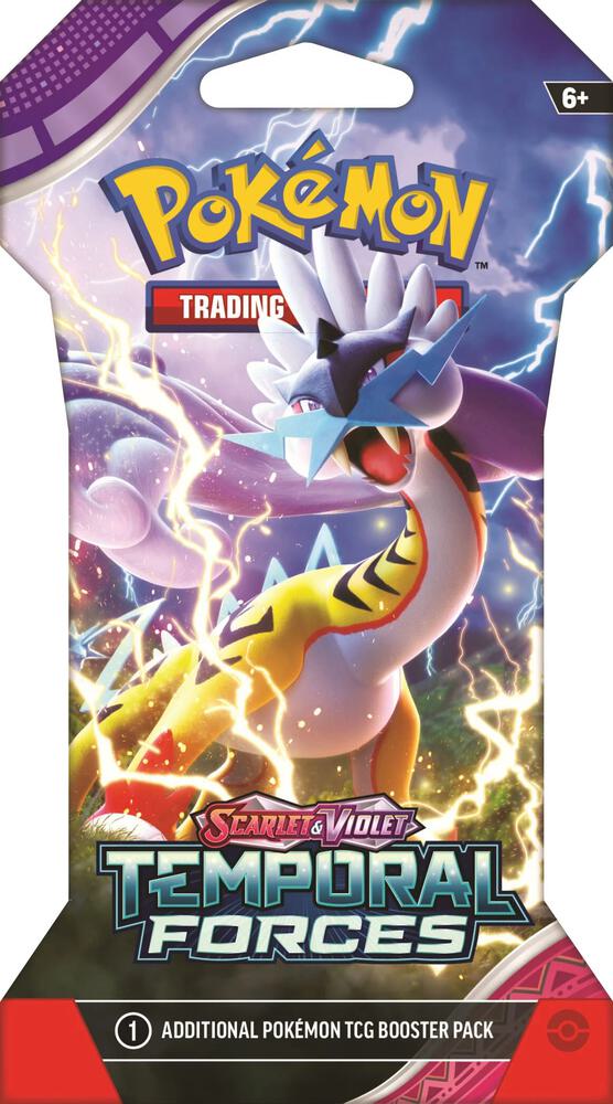Pokemon TCG Temporal Forces Temporal Forces Sleeved Booster Pack booster pack