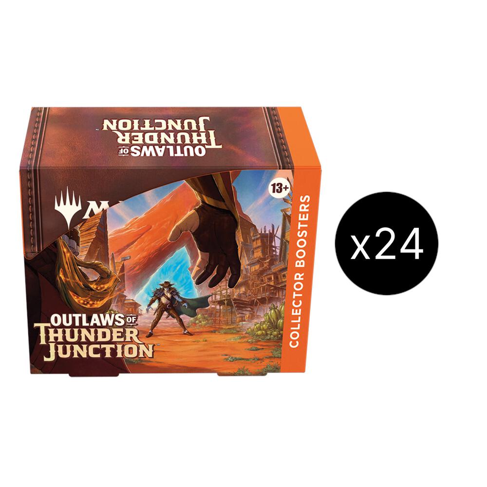 Magic the Gathering Outlaws of Thunder Junction Outlaws of Thunder Junction Collector Booster Display Master Case sealed box