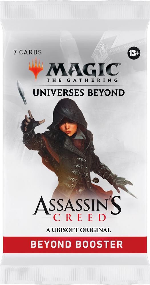 Magic the Gathering Universes Beyond Assassins Creed Universes Beyond Assassins Creed Beyond Booster Pack booster pack