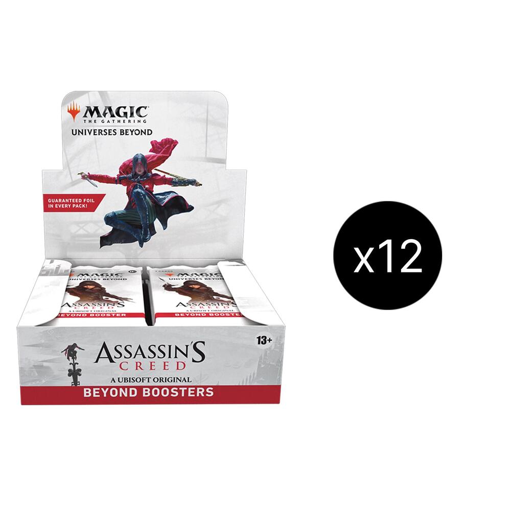 Magic the Gathering Universes Beyond Assassins Creed Universes Beyond Assassins Creed Beyond Booster Display Case sealed box