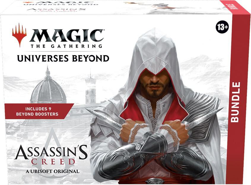 Magic the Gathering Universes Beyond Assassins Creed Universes Beyond Assassins Creed Bundle sealed box