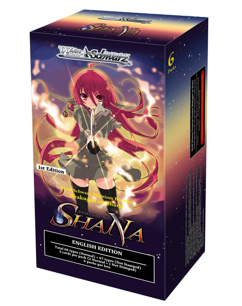 Weiss Schwarz Shakugan no Shana Premium Booster Shakugan no Shana Premium Booster Box sealed box