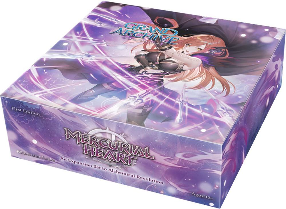 Grand Archive TCG Mercurial Heart Mercurial Heart 1st Edition Booster Box sealed box