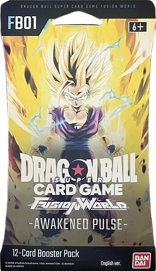 Dragon Ball Super Card Game Awakened Pulse Awakened Pulse Sleeved Booster Pack Son Gohan Childhood booster pack