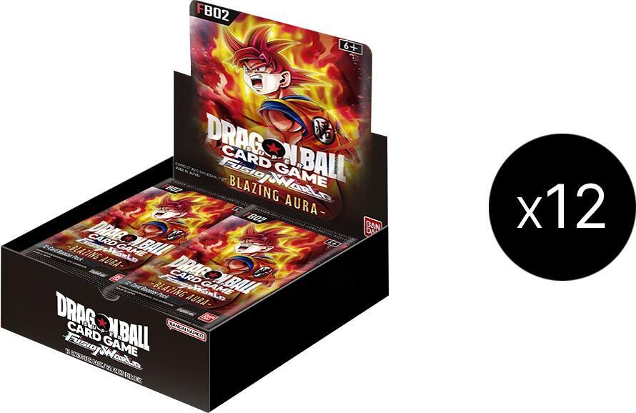 Dragon Ball Super Card Game Blazing Aura Blazing Aura Booster Box Case sealed box