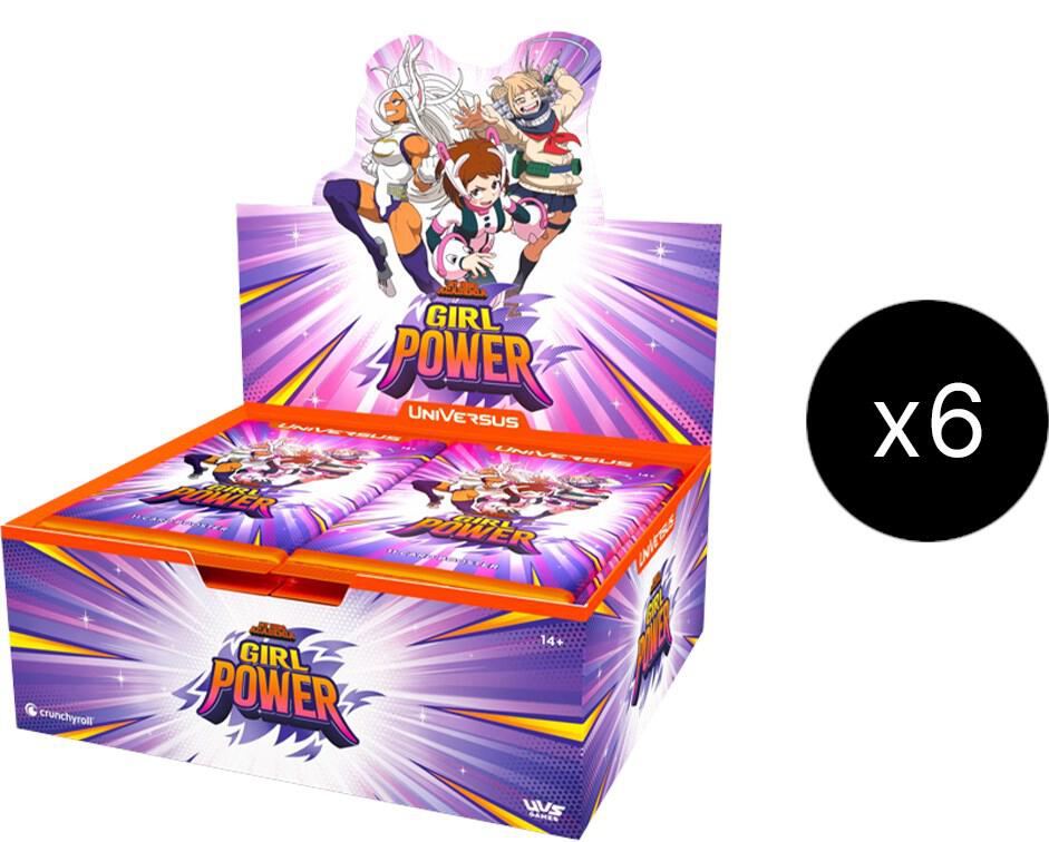 UniVersus Card Game My Hero Academia My Hero Academia Girl Power Booster Box Case sealed box