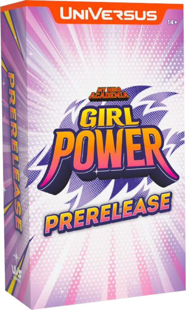 UniVersus Card Game My Hero Academia My Hero Academia Girl Power Prerelease Player Kit trading card product