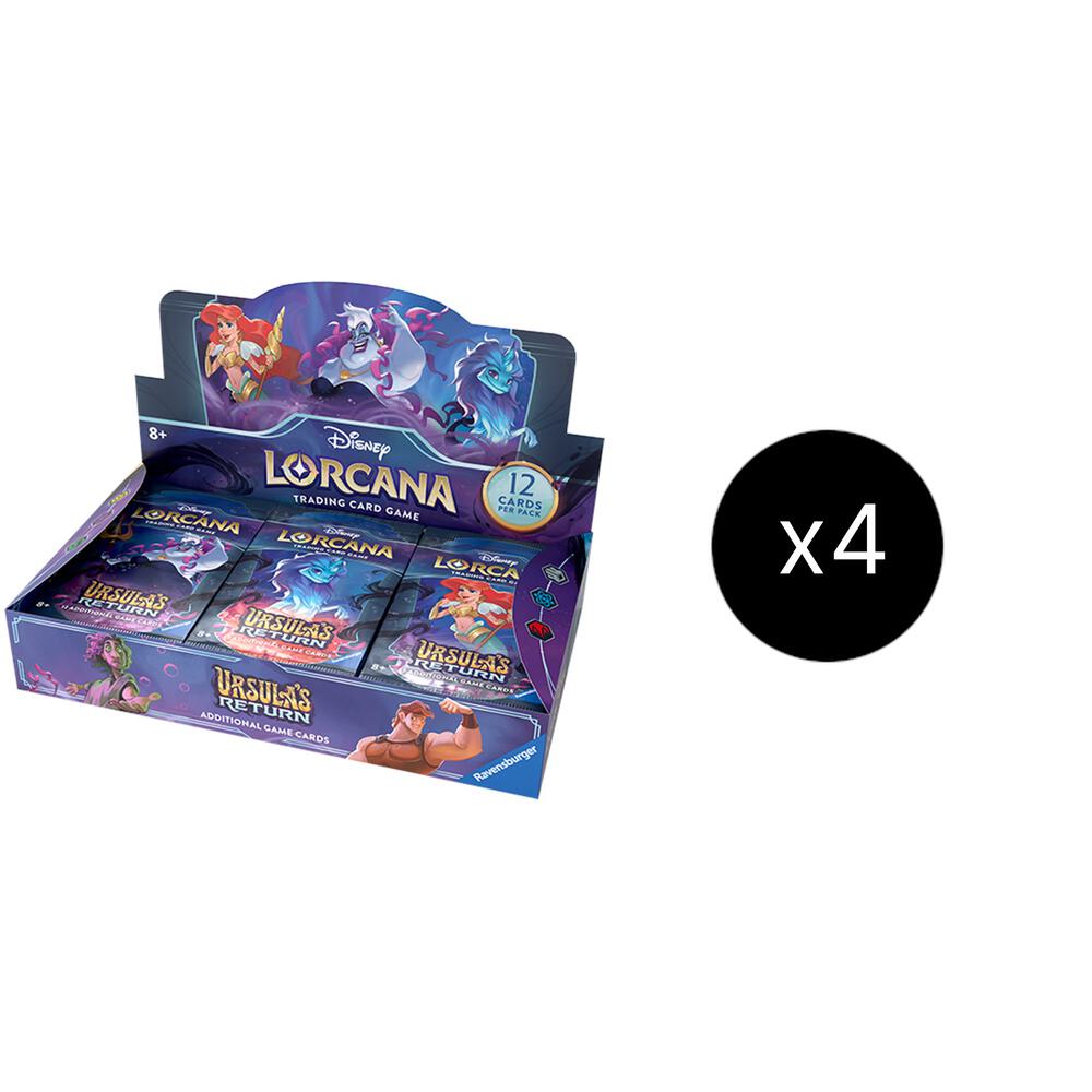 Disney Lorcana Ursulas Return Ursulas Return Booster Box Case sealed box