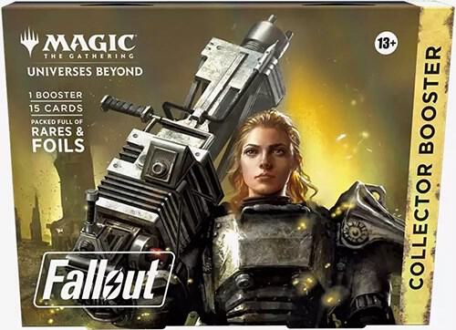 Magic the Gathering Universes Beyond Fallout Universes Beyond Fallout Collector Booster Omega Pack booster pack