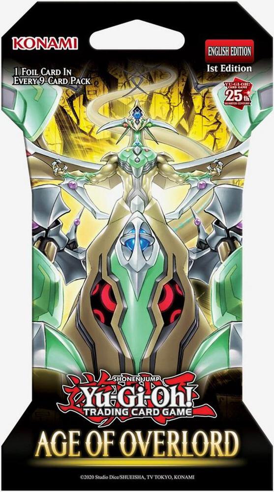 Yu-Gi-Oh! TCG Age of Overlord Age of Overlord Sleeved Booster Pack booster pack