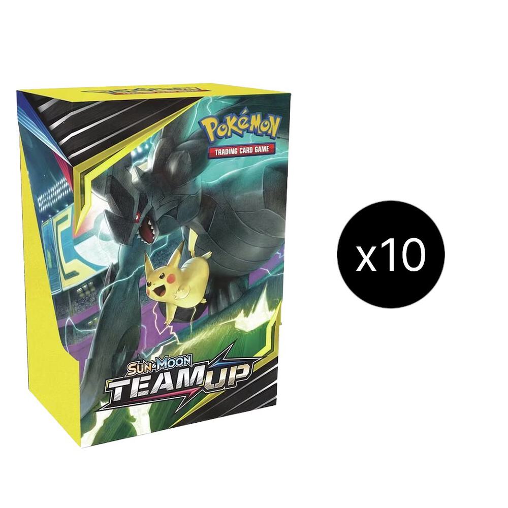Pokemon TCG Team Up Team Up Prerelease Kit Display trading card product