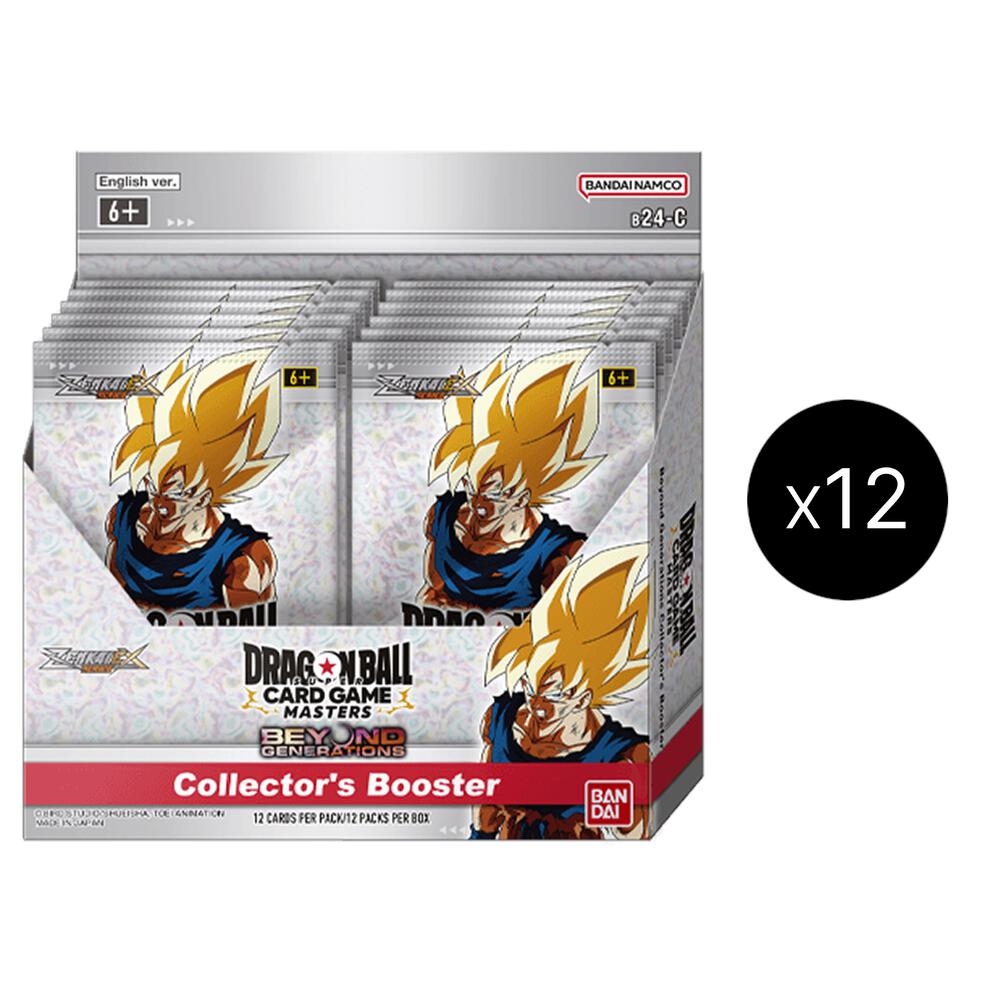 Dragon Ball Super Card Game Beyond Generations Beyond Generations Collector Booster Box Case sealed box