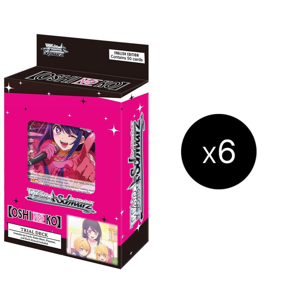 Weiss Schwarz OSHI NO KO OSHI NO KO Trial Deck Display deck product