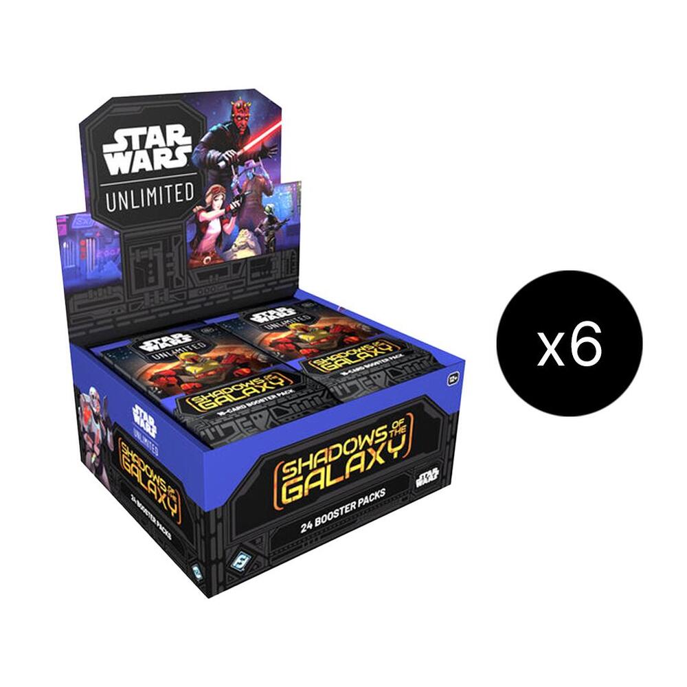 Star Wars Unlimited Shadows of the Galaxy Shadows of the Galaxy Booster Case sealed box