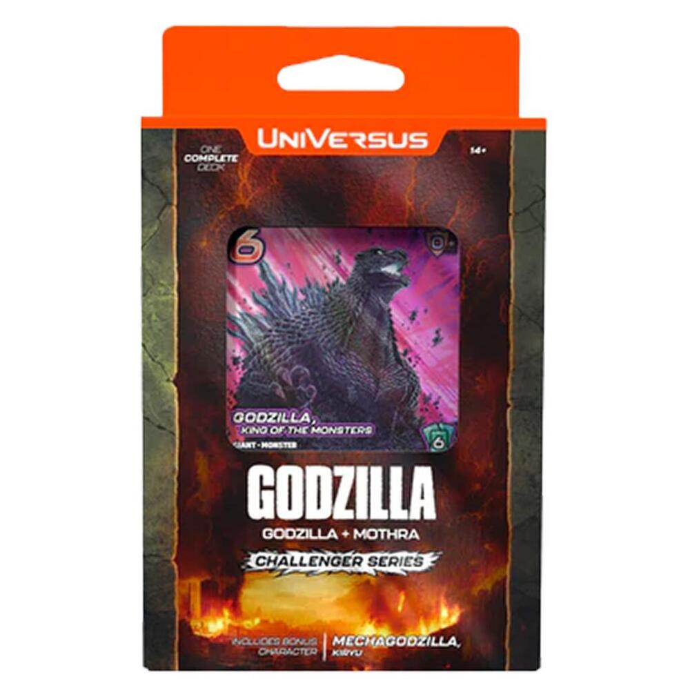 UniVersus Card Game Godzilla Godzilla Challenger Series Deck Godzilla and Mothra deck product