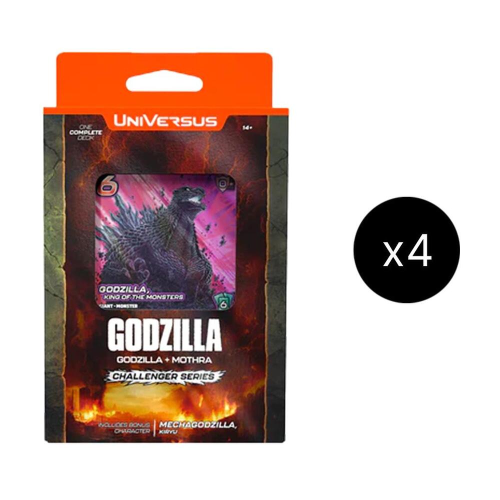 UniVersus Card Game Godzilla Godzilla Challenger Series Deck Godzilla and Mothra Display deck product
