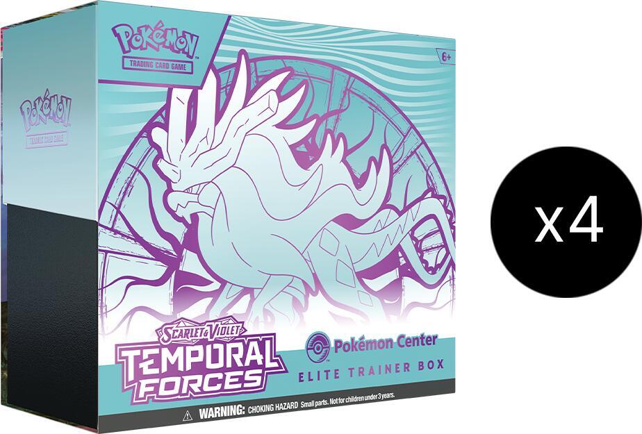 Pokemon TCG Temporal Forces Temporal Forces Pokemon Center Elite Trainer Box Case Exclusive Walking Wake sealed box