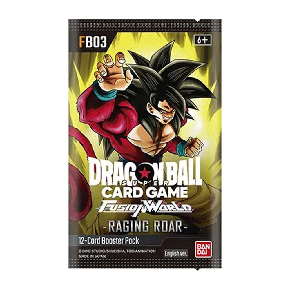 Dragon Ball Super Card Game Raging Roar Raging Roar Booster Pack booster pack