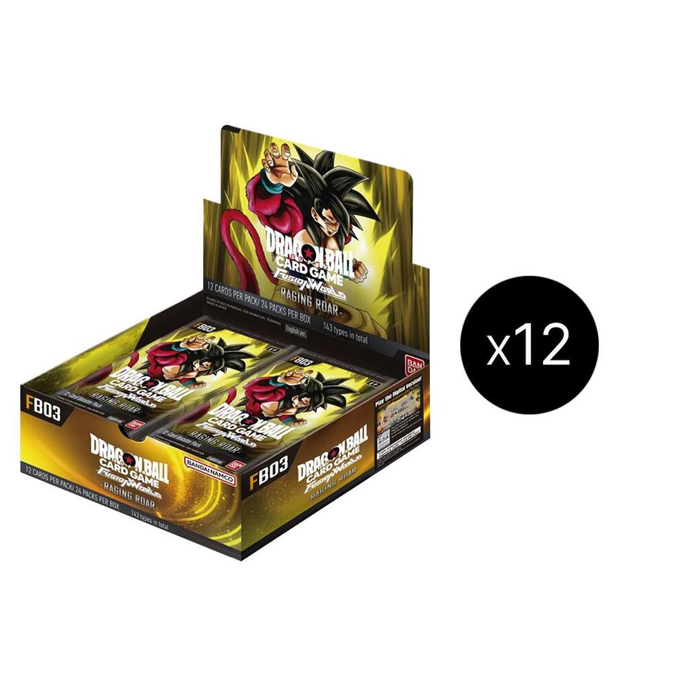 Dragon Ball Super Card Game Raging Roar Raging Roar Booster Box Case sealed box