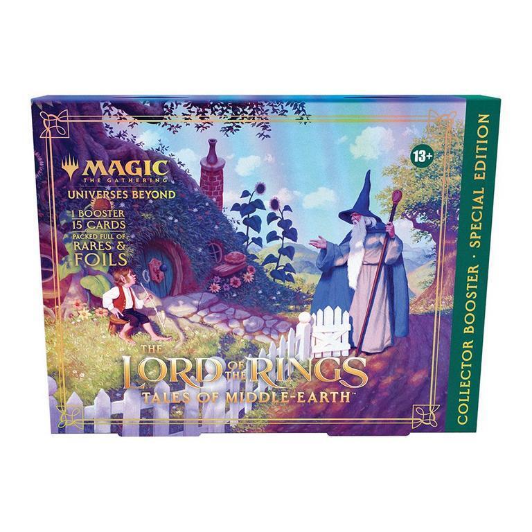 Magic the Gathering Universes Beyond The Lord of the Rings Tales of Middle earth Universes Beyond The Lord of the Rings Tales of Middle earth Special Edition Collector Booster Omega Pack booster pack