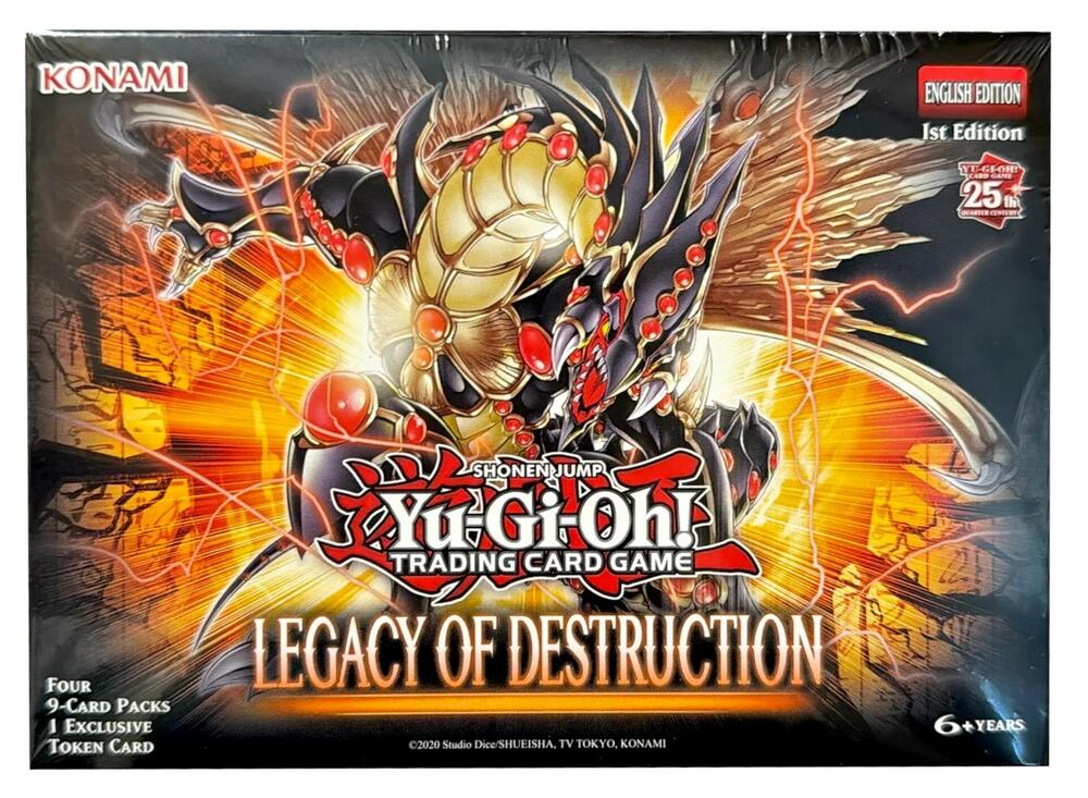 Yu-Gi-Oh! TCG Legacy of Destruction Legacy of Destruction 1st Edition Mini Box Retail Exclusive sealed box