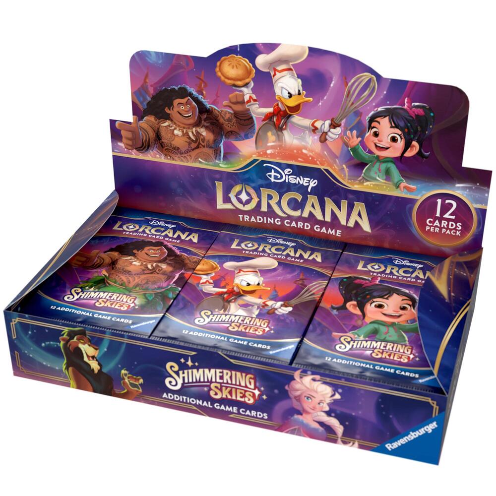 Disney Lorcana Shimmering Skies Shimmering Skies Booster Box sealed box