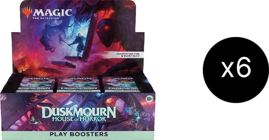 Magic the Gathering Duskmourn House of Horror Duskmourn House of Horror Play Booster Display Case sealed box