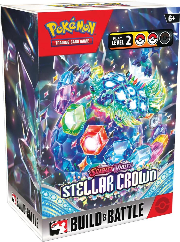 Pokemon TCG Stellar Crown Stellar Crown Build and Battle Box sealed box
