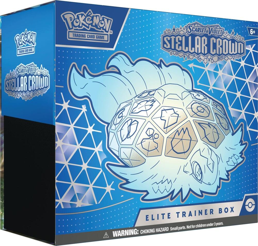 Pokemon TCG Stellar Crown Stellar Crown Elite Trainer Box sealed box