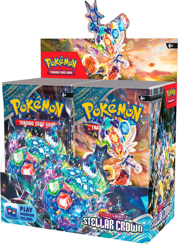 Pokemon TCG Stellar Crown Stellar Crown Booster Box sealed box