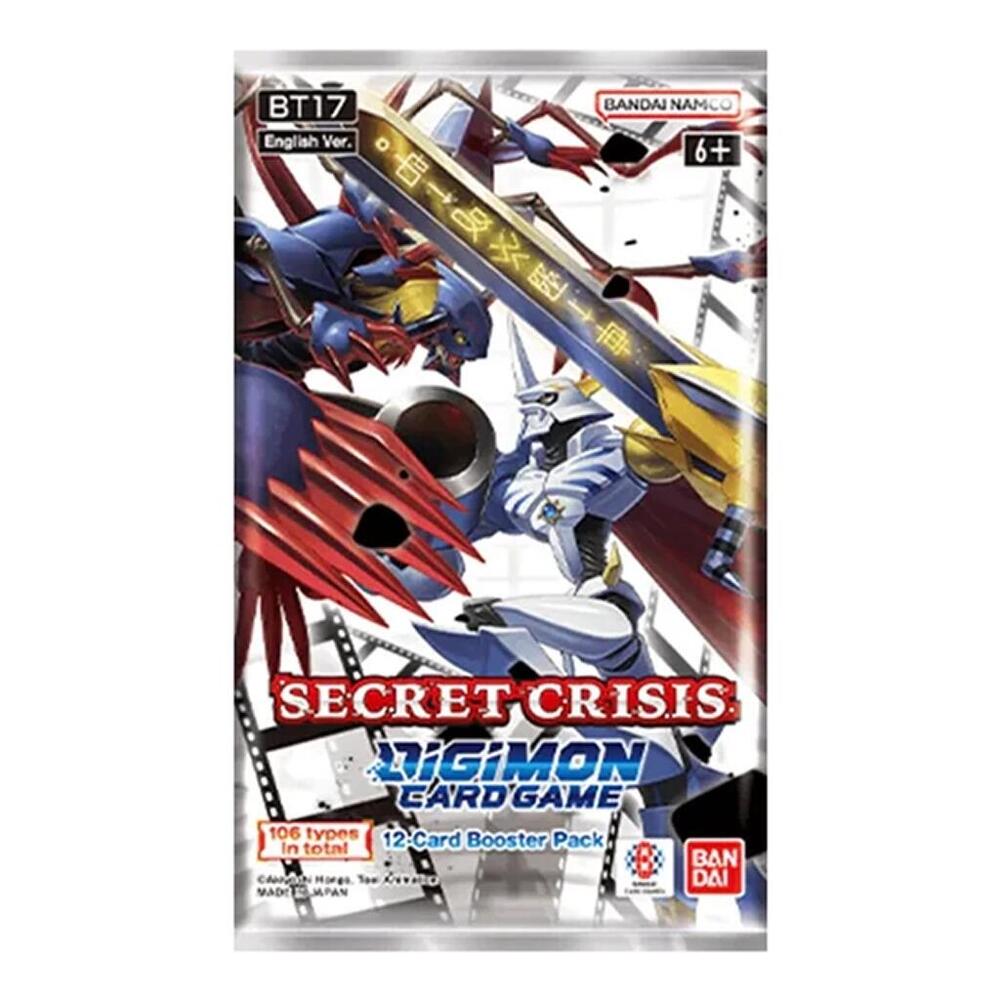 Digimon Card Game Secret Crisis Secret Crisis Booster Pack booster pack