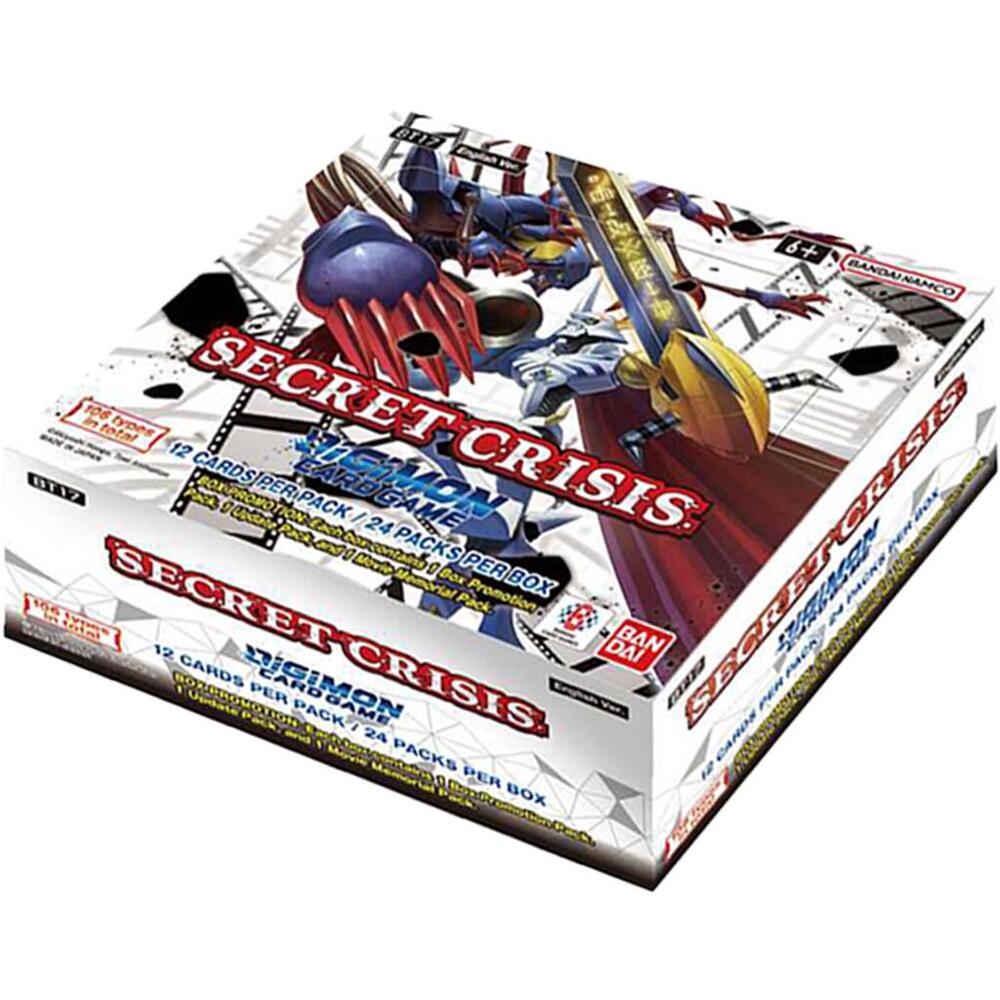 Digimon Card Game Secret Crisis Secret Crisis Booster Box sealed box