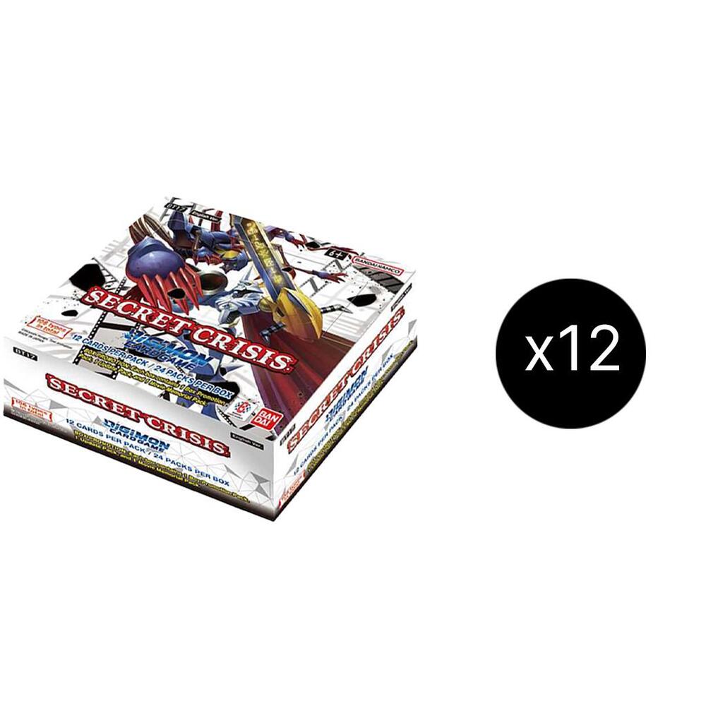 Digimon Card Game Secret Crisis Secret Crisis Booster Box Case sealed box