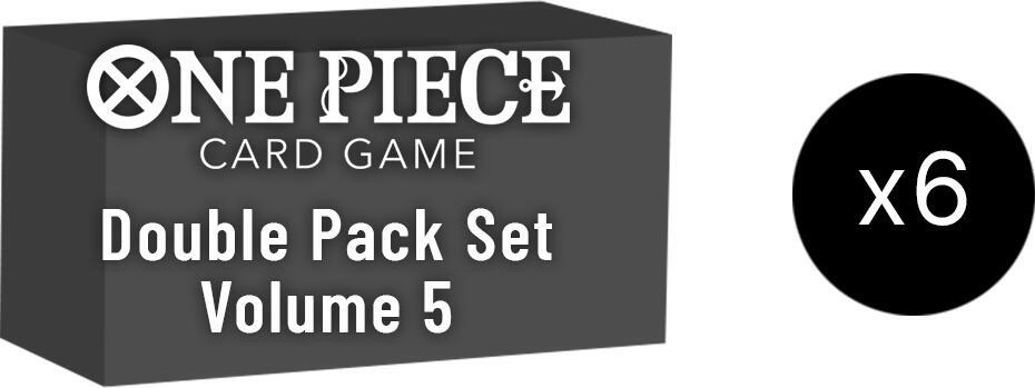 One Piece Card Game Two Legends Two Legends Double Pack Set Volume 5 Display Case sealed box