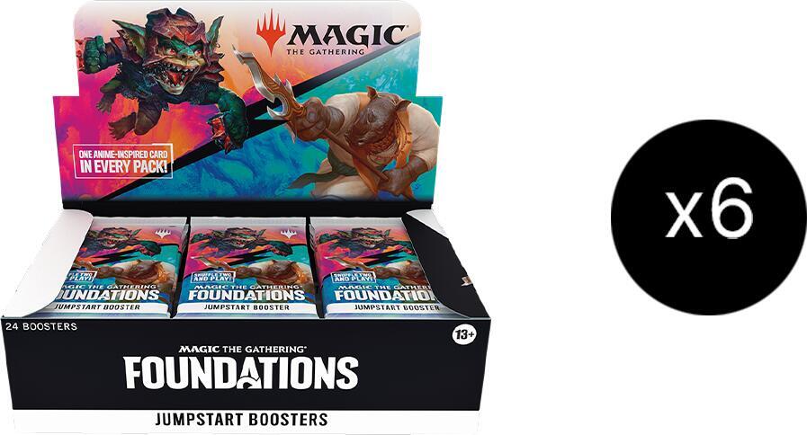 Magic the Gathering Foundations Foundations Jumpstart Booster Display Case sealed box