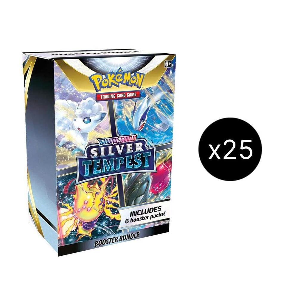 Pokemon TCG Silver Tempest Silver Tempest Booster Bundle Case sealed box
