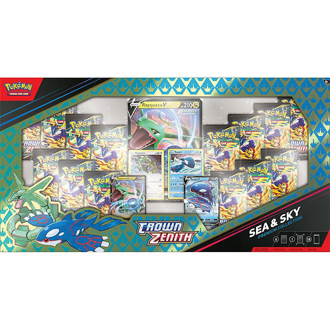 Pokemon TCG Crown Zenith Crown Zenith Sea and Sky Premium Collection sealed box