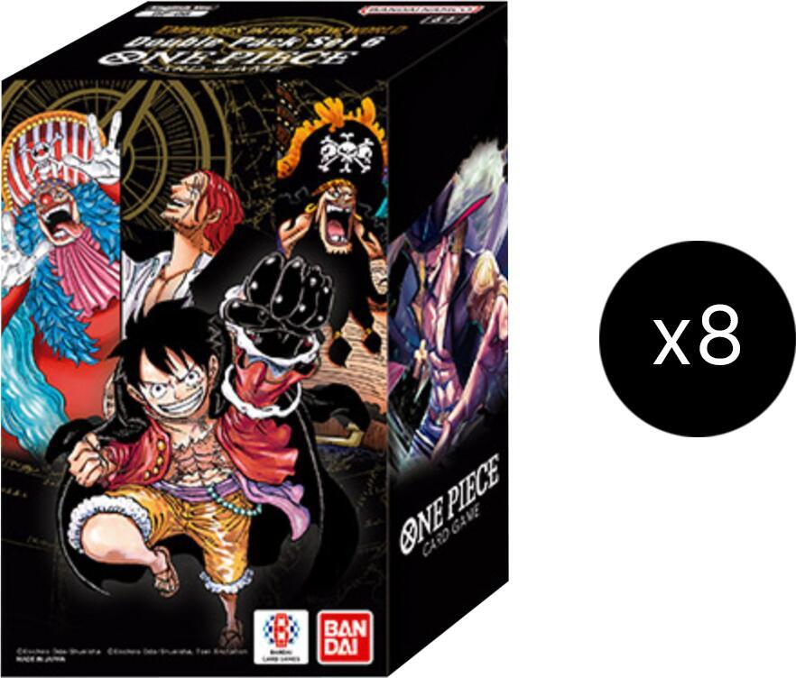 One Piece Card Game Emperors in the New World Emperors in the New World Double Pack Set Volume 6 Display booster pack